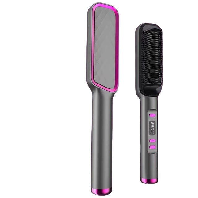 Ionic Hair Straightener Comb for Sleek Hair OUEST