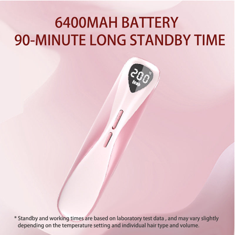 Wireless Hair Straightener Brush OUEST ZF001 OUEST