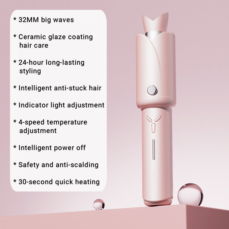 Cordless Automatic Curling Iron-OuestBeauty