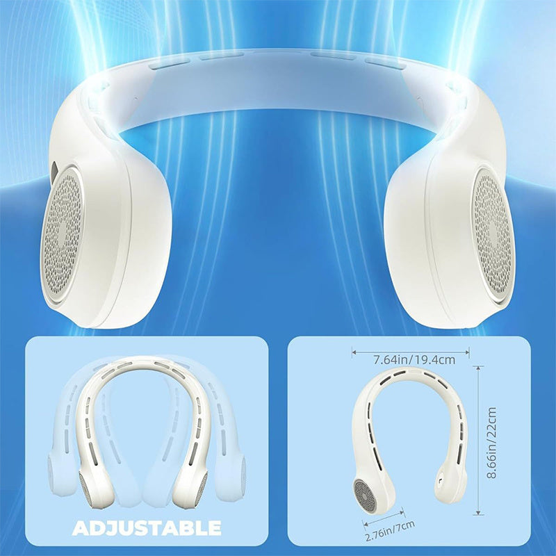 Cooling Rechargeable Portable Bladeless Neck Fan
