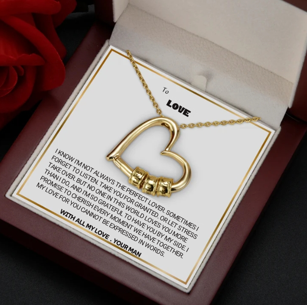 To My Love Necklace Gift Set | Lifetime of Love Necklace OUESTBEAUTY