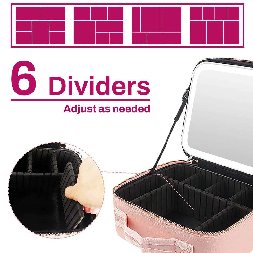 The WanderGlow Cosmetics Case OUEST