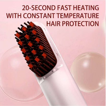 Wireless Hair Straightener Brush OUEST ZF001 OUEST
