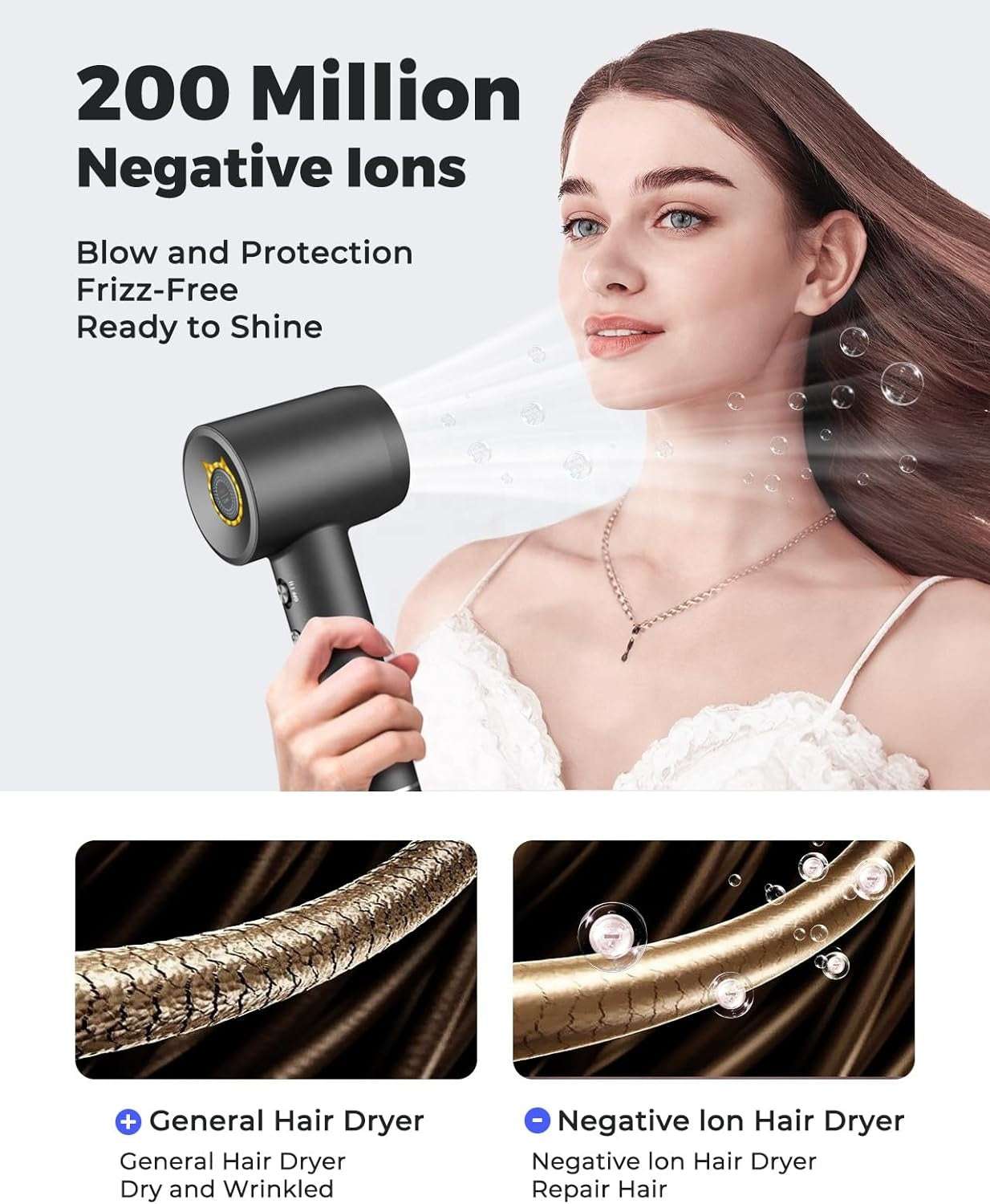 High Speed Hair Dryer ZCY-885 OUEST