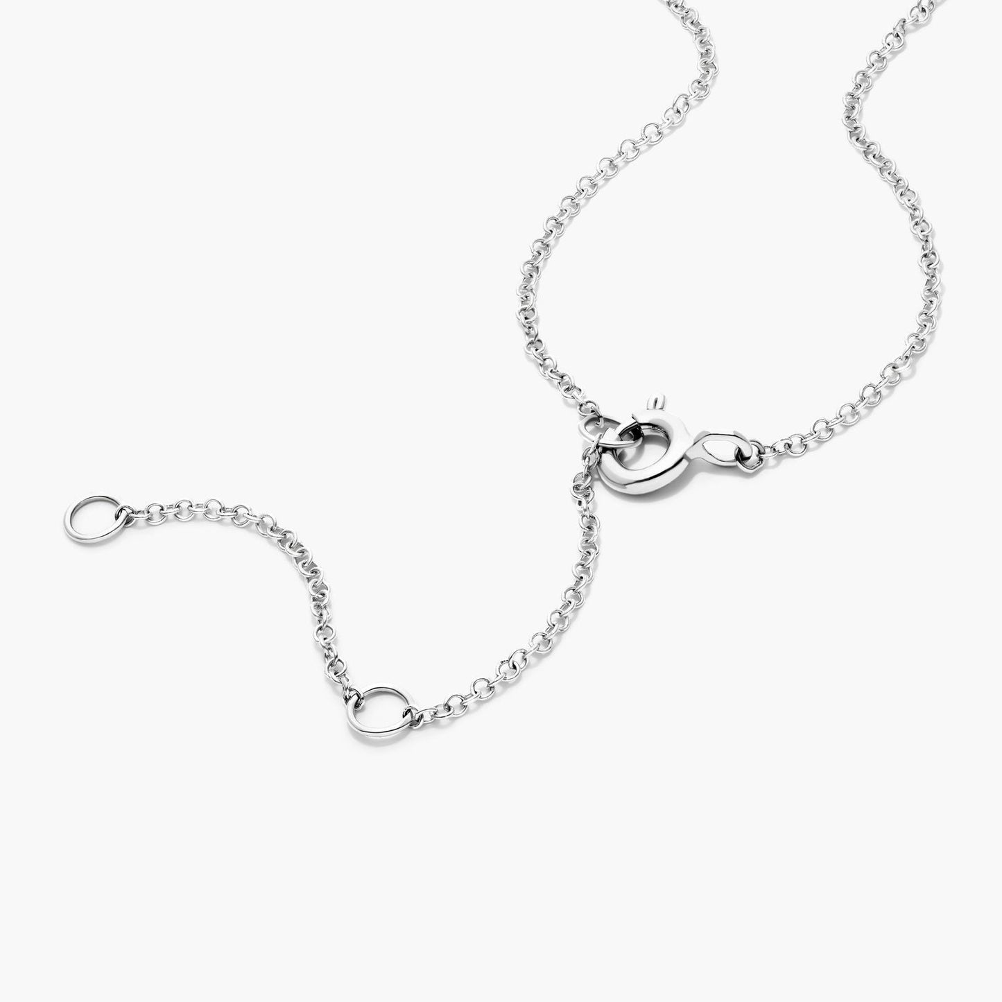 The Heart Diamond Pendant Necklace OUESTBEAUTY