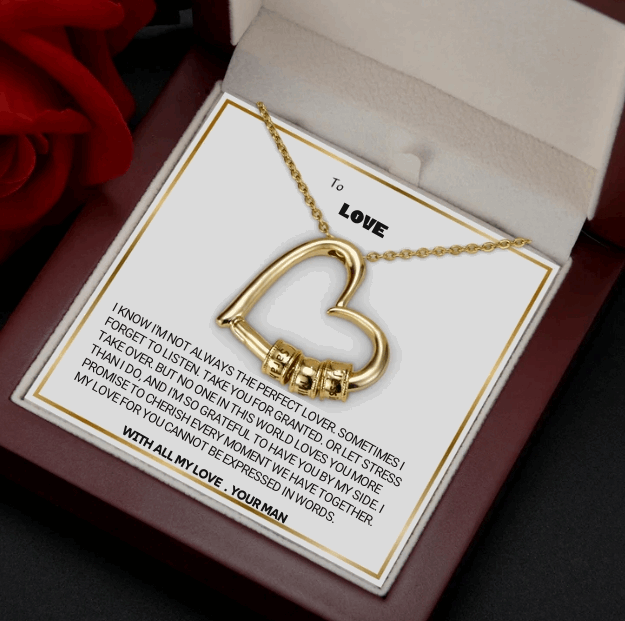 To My Love Necklace Gift Set | Lifetime of Love Necklace OUESTBEAUTY