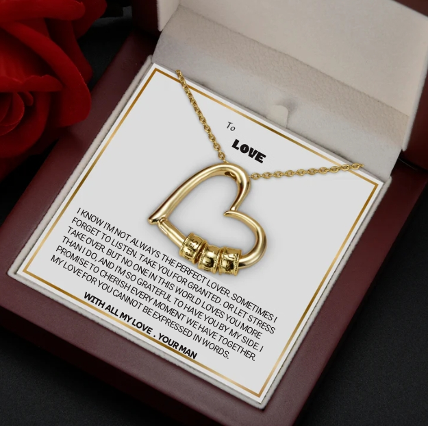 To My Love Necklace Gift Set | Lifetime of Love Necklace